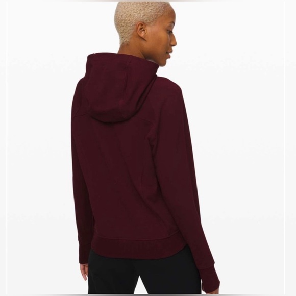 Lululemon Scuba Pullover Garnet Size 4 - Picture 2 of 9